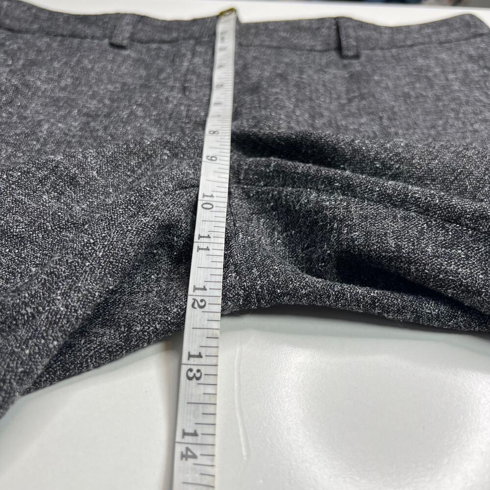 cAbi Women's Dress Pants Wide Leg Preppy Heathered Gray Corporate Core Size 8 - Picture 7 of 12
